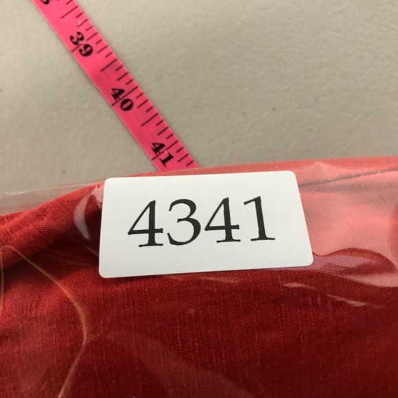 Ann Taylor Womens Wide Leg Linen Pants Size 0 Petite Red Pleat Front High Rise - Picture 11 of 12